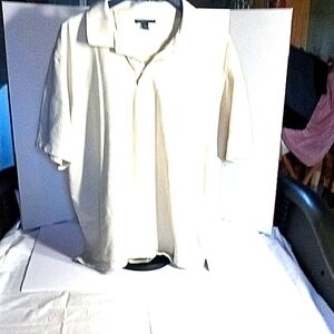 Men's Van Heusen XXL Cream Polo Shirt